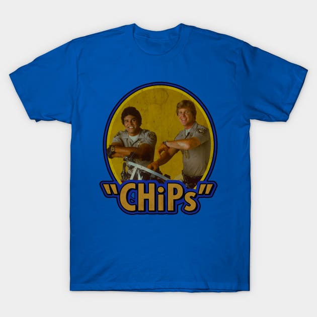 CHiPs 1977 Tv T-Shirt by Kiranamaraya